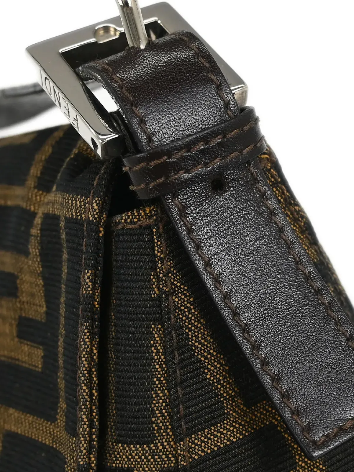 Fendi Pre-Owned Zucca Mamma Baguette ショルダーバッグ - 画像4