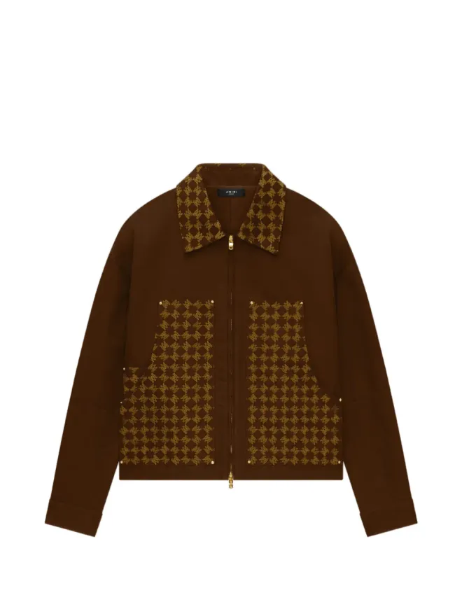 AMIRI AMIRI ジップファスナー付きジャケットの商品画像