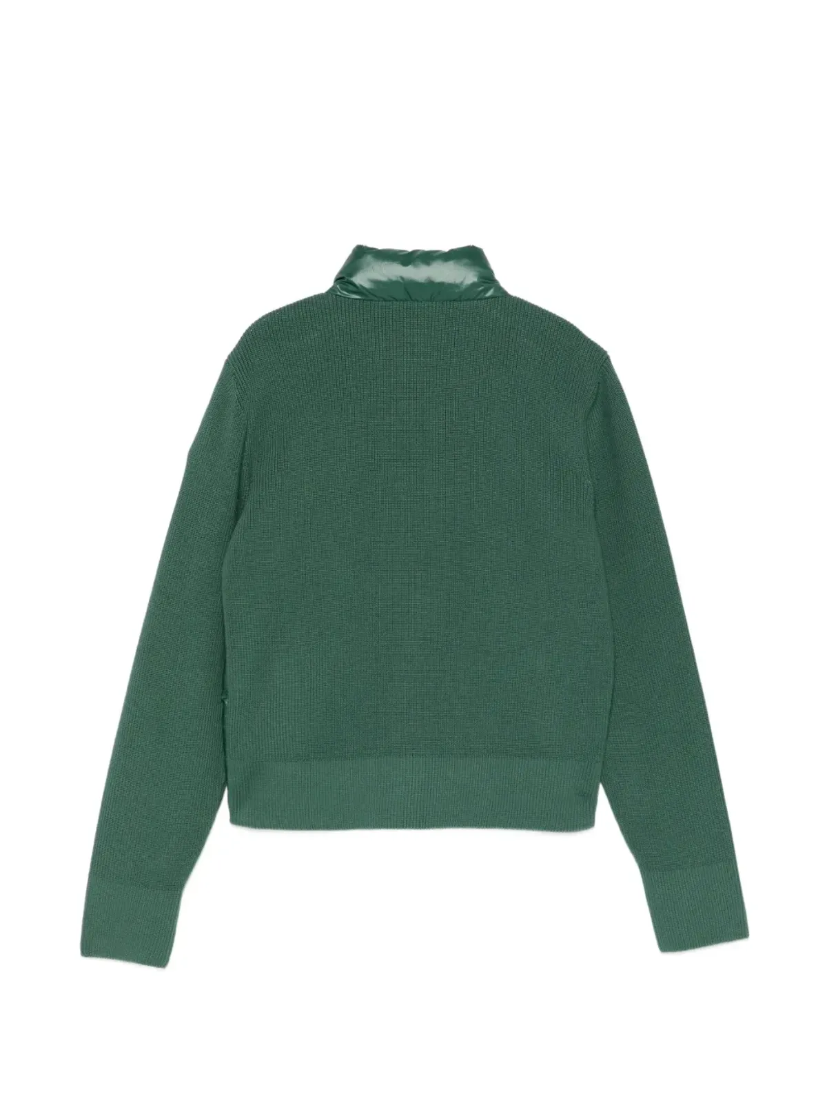 Moncler Enfant トリコロールストライプジャケット グリーン - 画像2