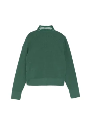 Moncler Enfant トリコロールストライプジャケット グリーン - サムネイル2