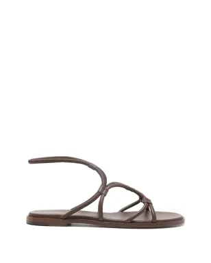 Gianvito Rossi トゥボラーレ・ストラップ・サンダル - ブラウン - サムネイル1