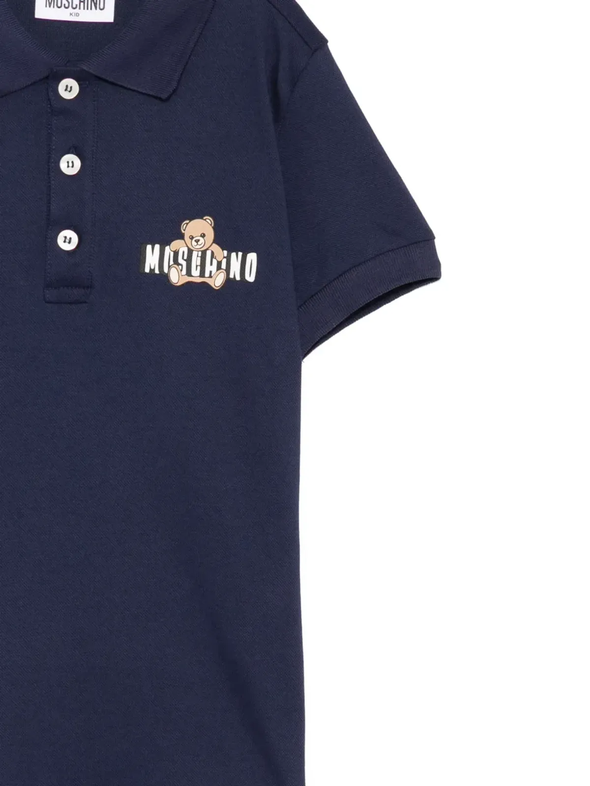 Moschino Kids テディプリントポロシャツ - 画像3