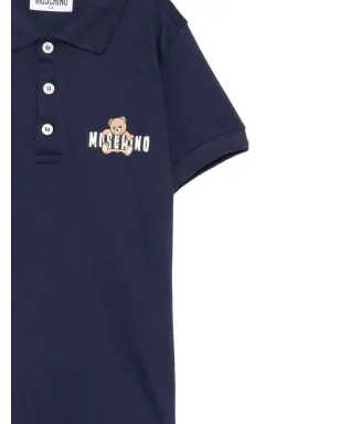 Moschino Kids テディプリントポロシャツ - サムネイル3