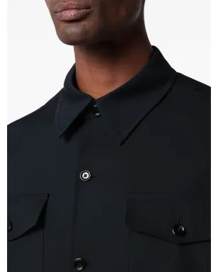 Lardini チェストポケット シャツジャケット - サムネイル4