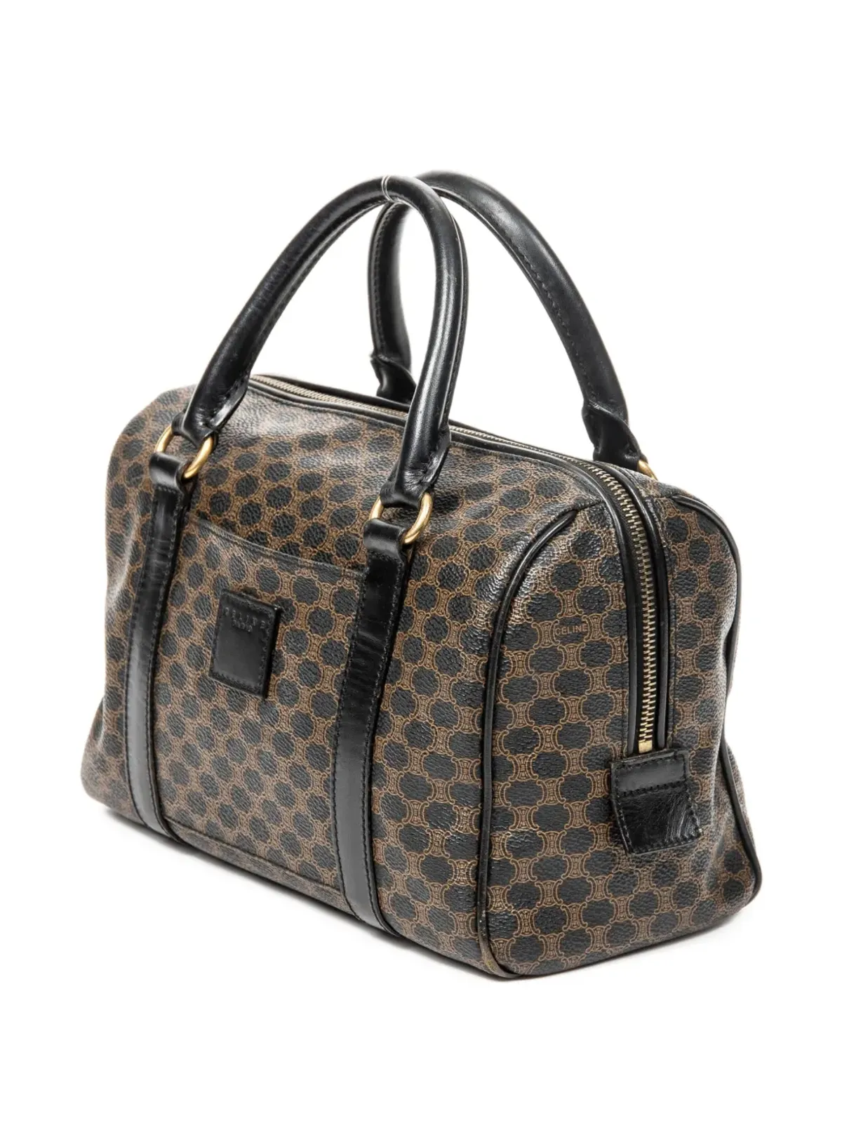 Celine Pre-Owned マカダム柄トートバッグ - 画像3