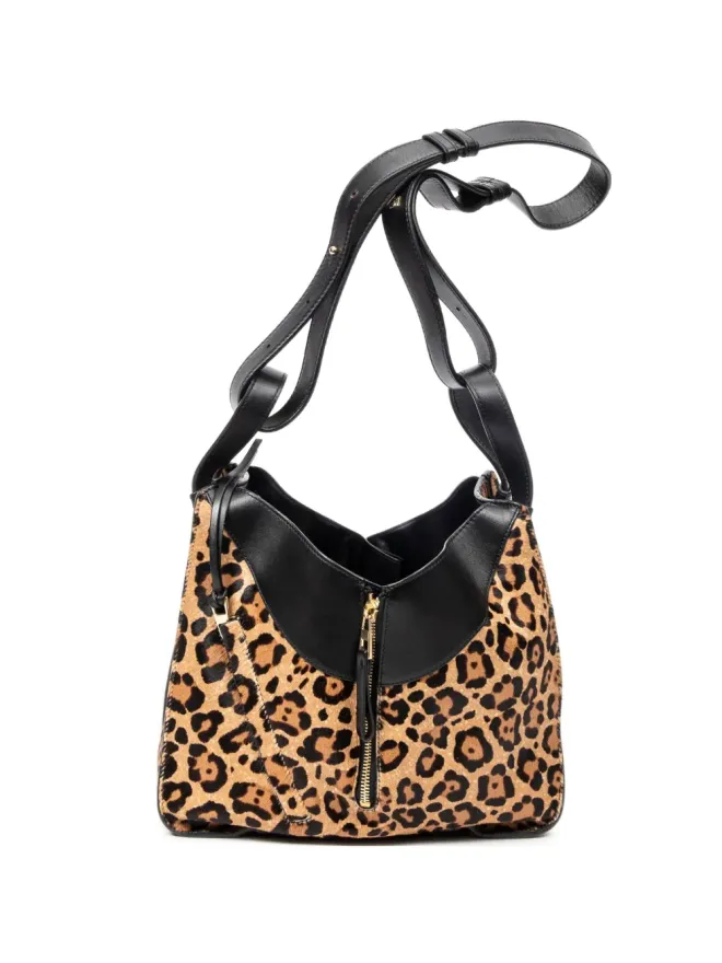 Loewe Pre-Owned Loewe Pre-Owned ハモック レオパード柄 ショルダーバッグの商品画像