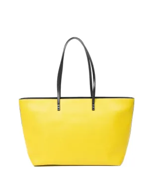 Fendi Pre-Owned Monster Eyes トートバッグ - イエロー - サムネイル2