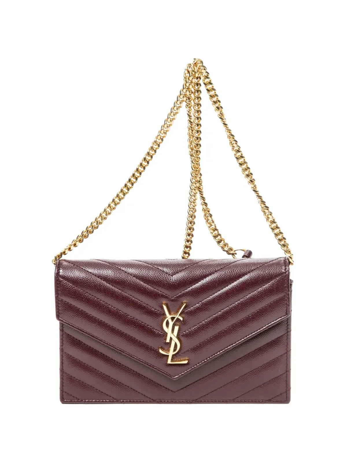 Saint Laurent Pre-Owned Cassandre Envelope クロスボディバッグ - レッド - 画像1