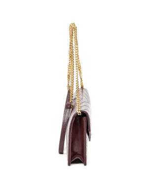 Saint Laurent Pre-Owned Cassandre Envelope クロスボディバッグ - レッド - サムネイル5