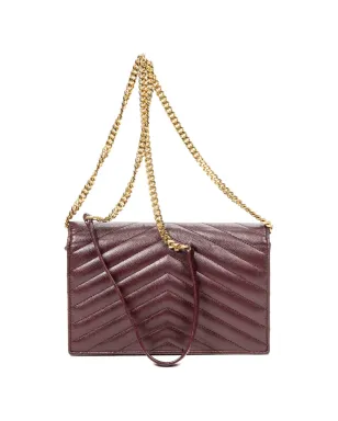 Saint Laurent Pre-Owned Cassandre Envelope クロスボディバッグ - レッド - サムネイル2