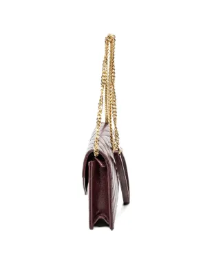Saint Laurent Pre-Owned Cassandre Envelope クロスボディバッグ - レッド - サムネイル4