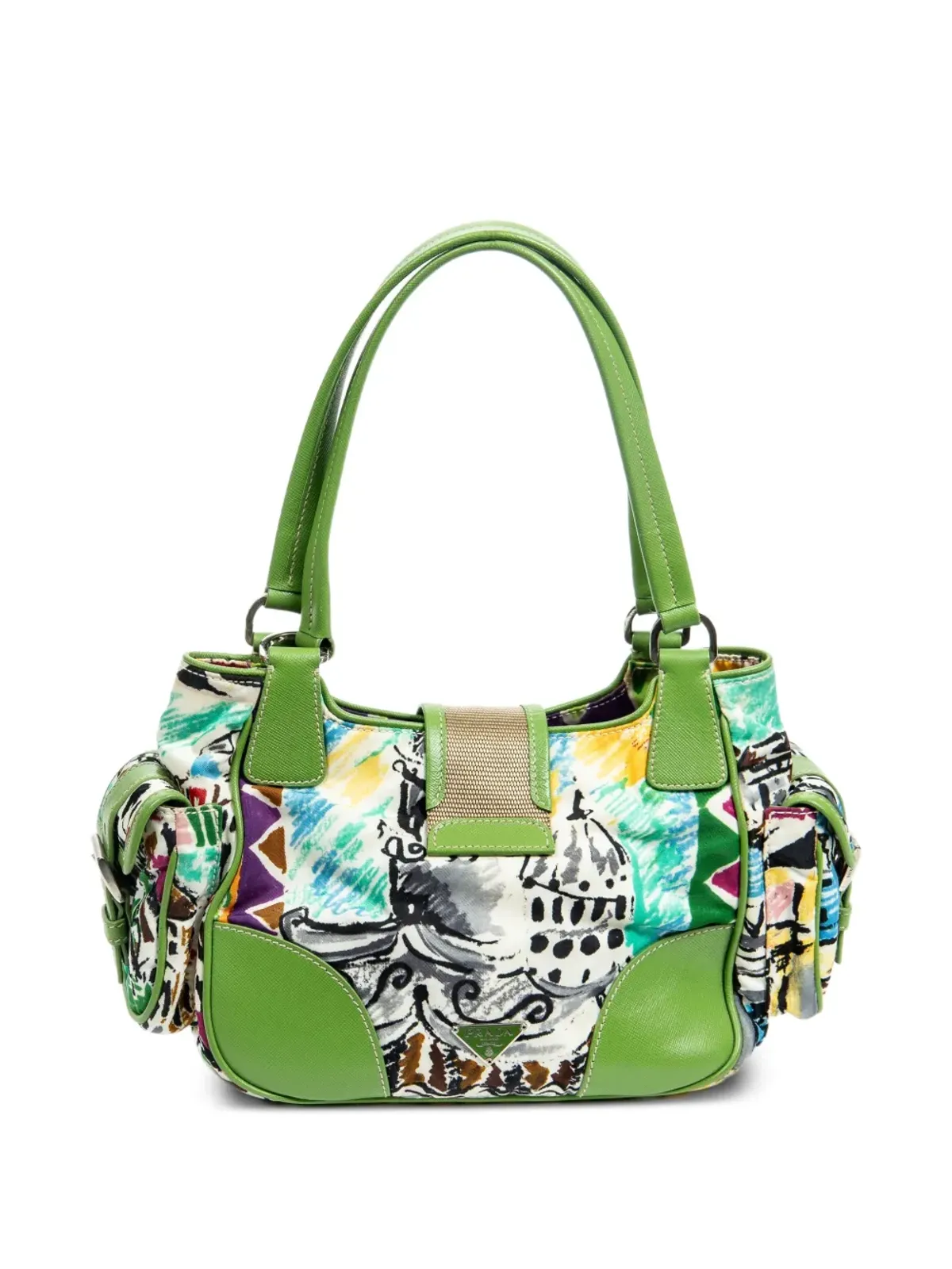 Prada Pre-Owned 小型ヴェネツィア ショルダーバッグ - 画像2