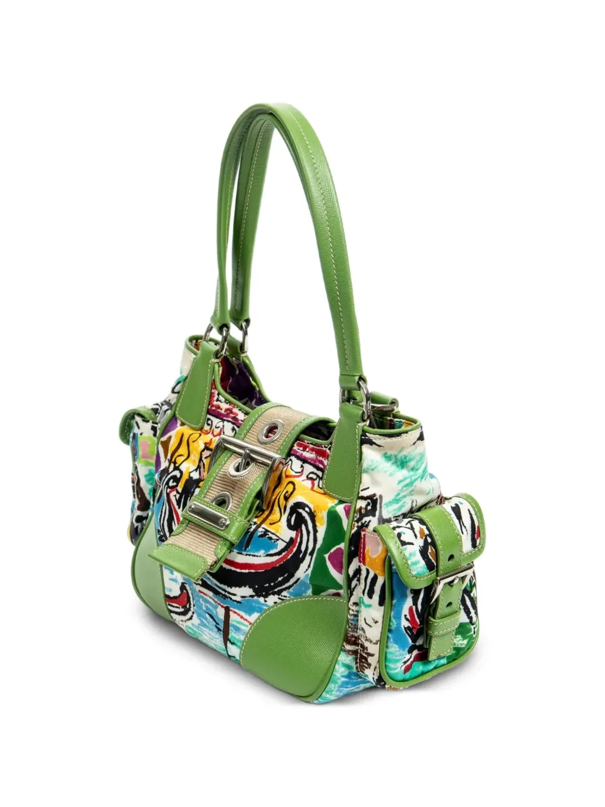 Prada Pre-Owned 小型ヴェネツィア ショルダーバッグ - 画像3