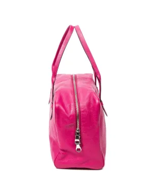 Loewe Pre-Owned ボストンレザー ロゴエンボス トートバッグ（ピンク） - サムネイル5