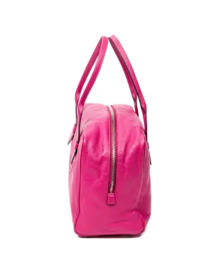 Loewe Pre-Owned ボストンレザー ロゴエンボス トートバッグ（ピンク） - サムネイル4