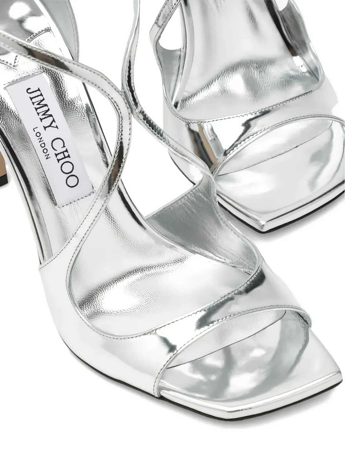 Jimmy Choo Azia アンクルストラップ・ストレットサンダル - 画像5