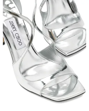 Jimmy Choo Azia アンクルストラップ・ストレットサンダル - サムネイル5