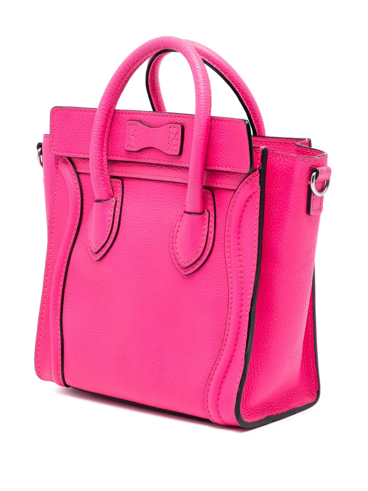 Celine Pre-Owned ナノレザー ラゲージ トート サッチェル - 画像3
