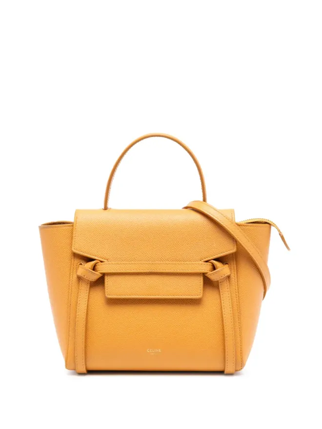 Celine Pre-Owned Celine Pre-Owned ベルトバッグ（サッチェル） - Yellowの商品画像
