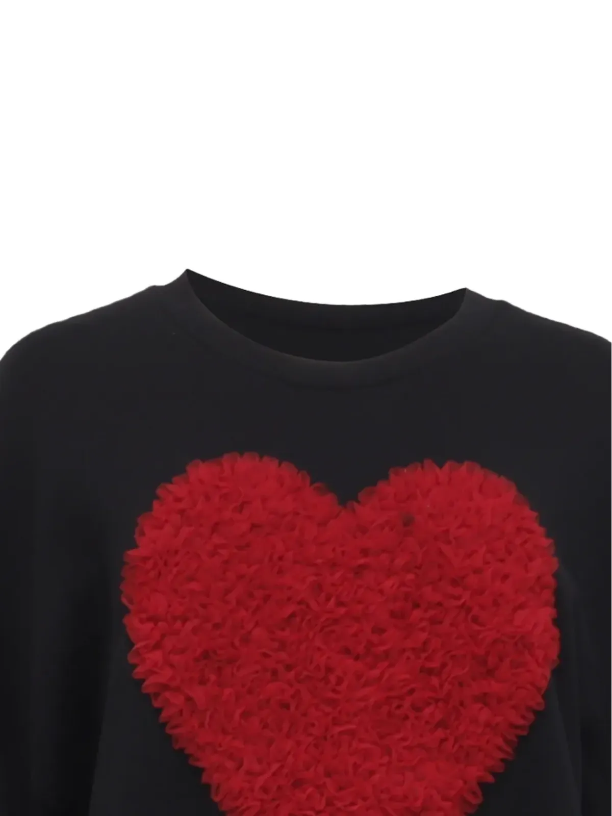 Moschino Pre-Owned ハートアップリケ ミニドレス - 画像4