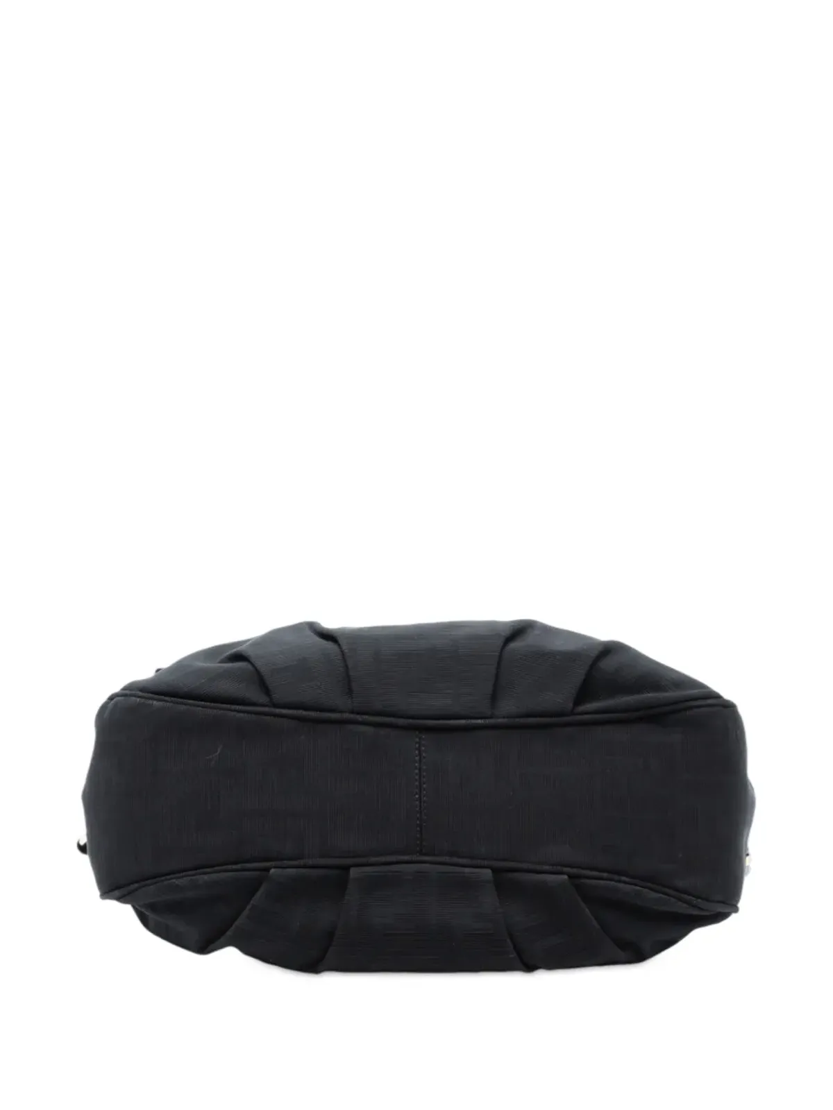 Fendi ビンテージ Zucca Canvas Mia Flap ショルダーバッグ - ブラック - 画像4