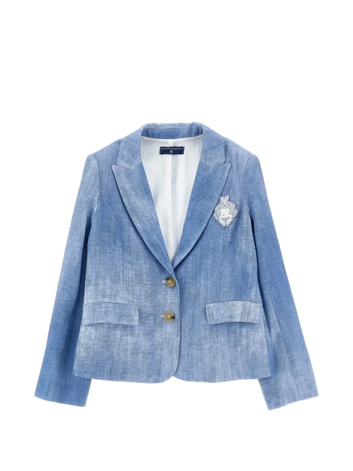 Ermanno Scervino Junior 装飾ボタン付きジャケット - 画像1