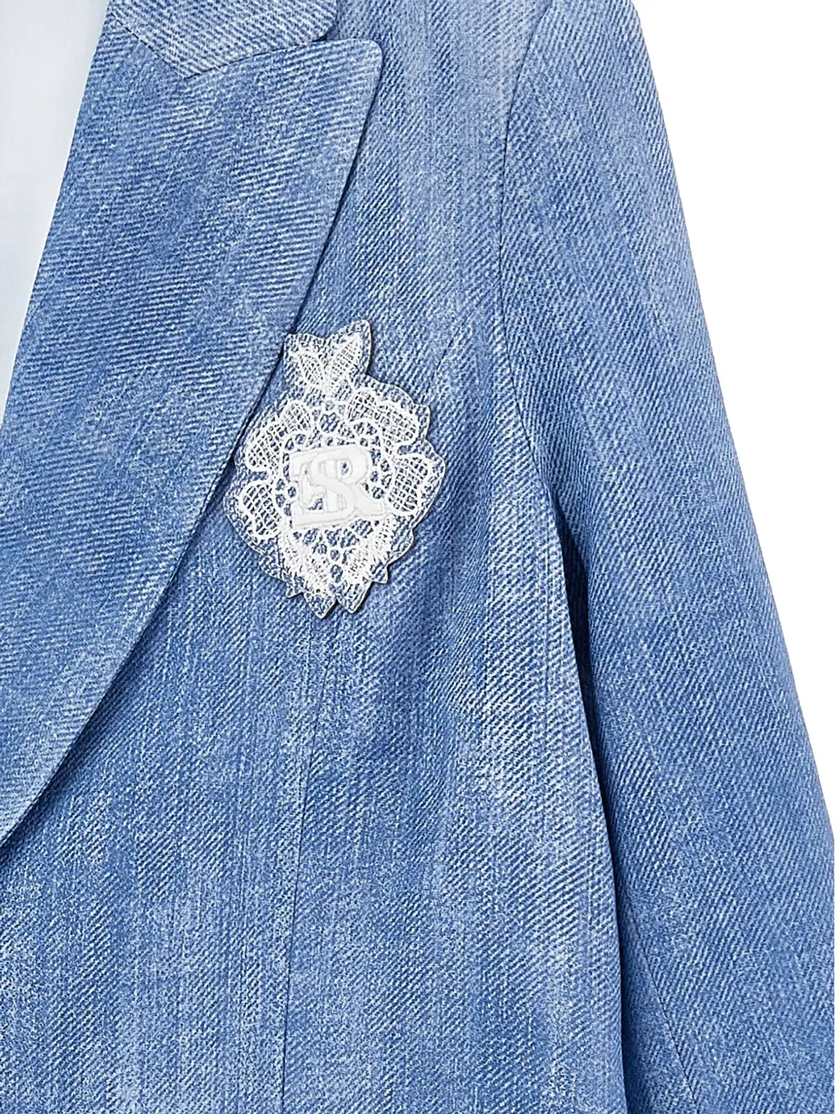 Ermanno Scervino Junior 装飾ボタン付きジャケット - 画像3