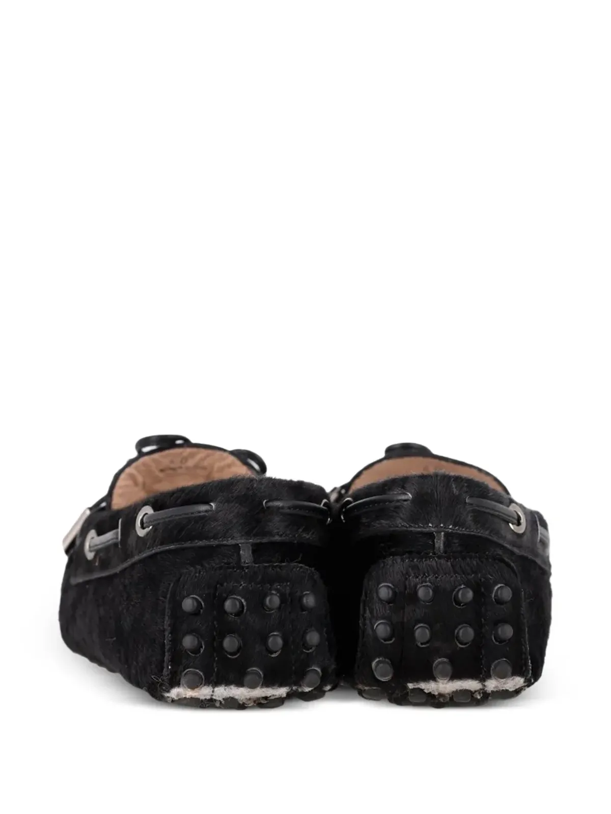 Tod's Vintage Gommino pony-hair pebbled ローファー - 画像2