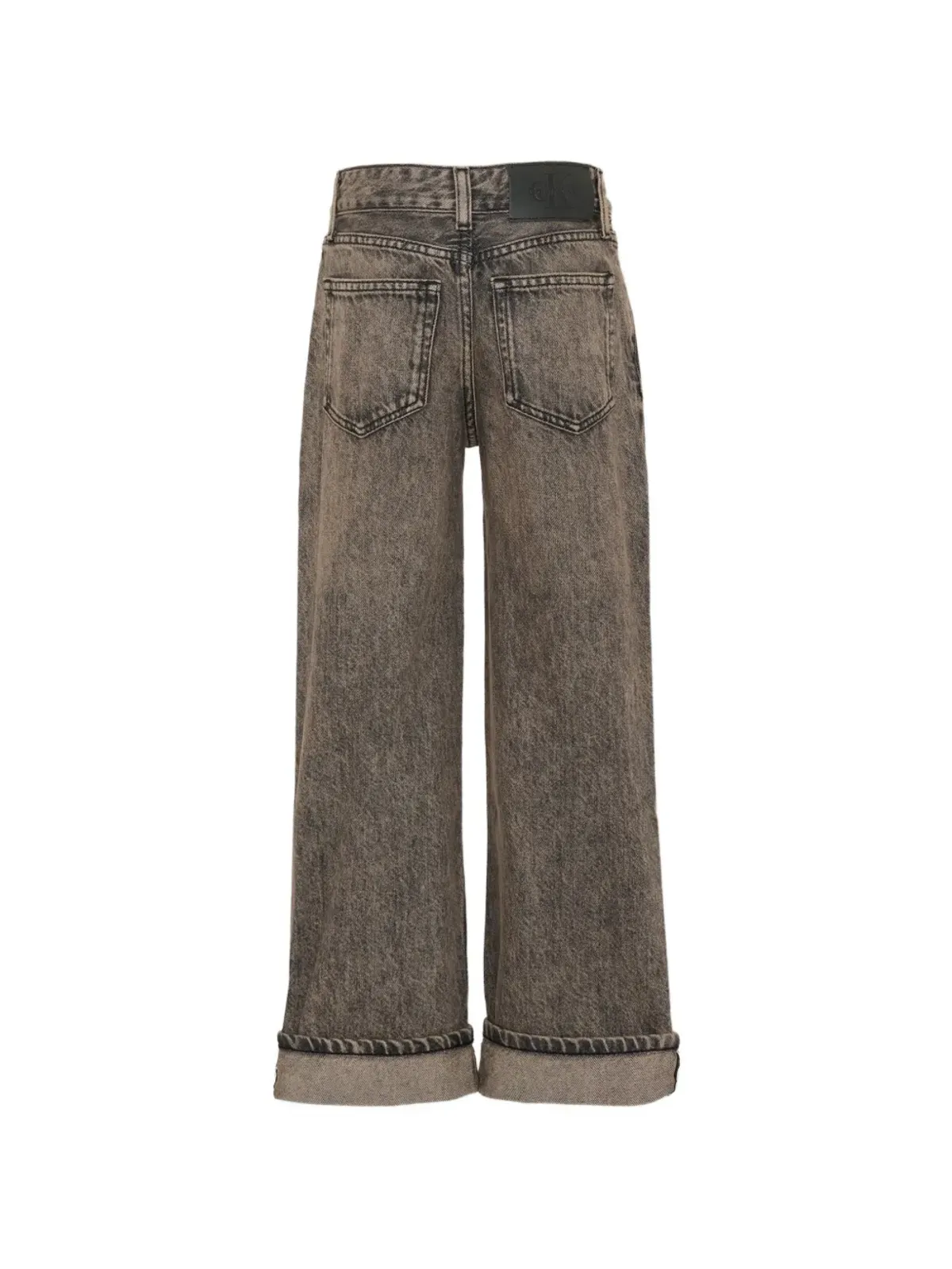 Calvin Klein Kids ロールアップジーンズ - Grey - 画像2