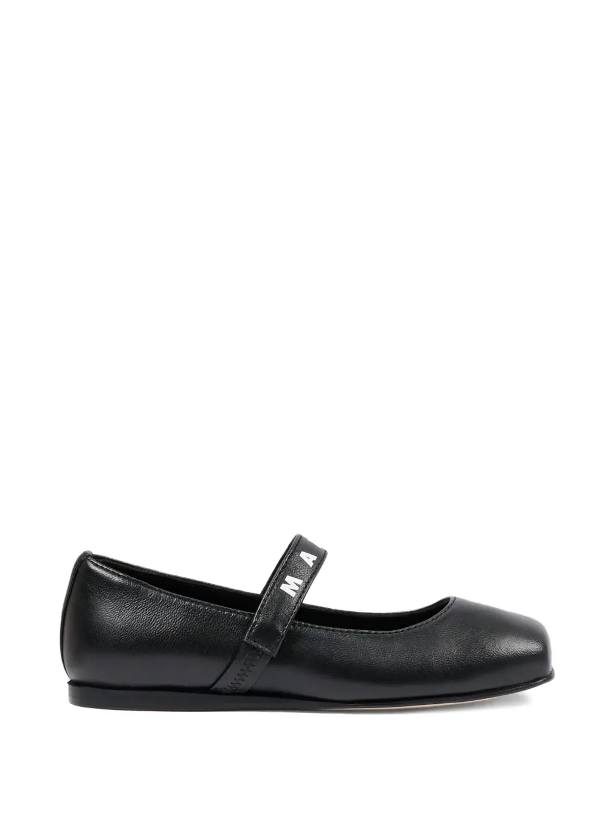 Marni Kids ロゴストラップ バレリーナ - 画像2