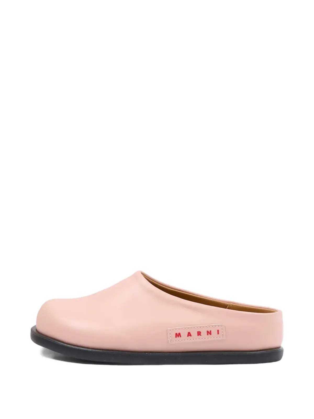 Marni Kids ロゴサボサンダル - 画像5