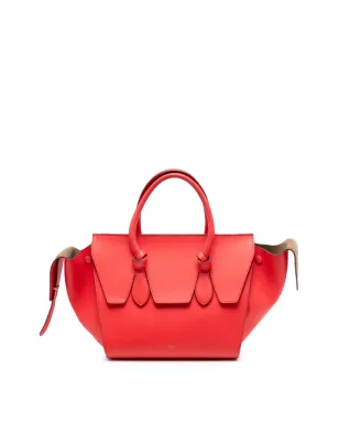 Celine Pre-Owned 2015年 小粒グレインカーフスキン タイノット ハンドバッグ - 赤 - サムネイル1