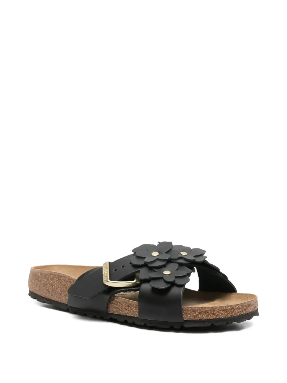 Birkenstock 花柄アップリケ シエナ サンダル - 画像2