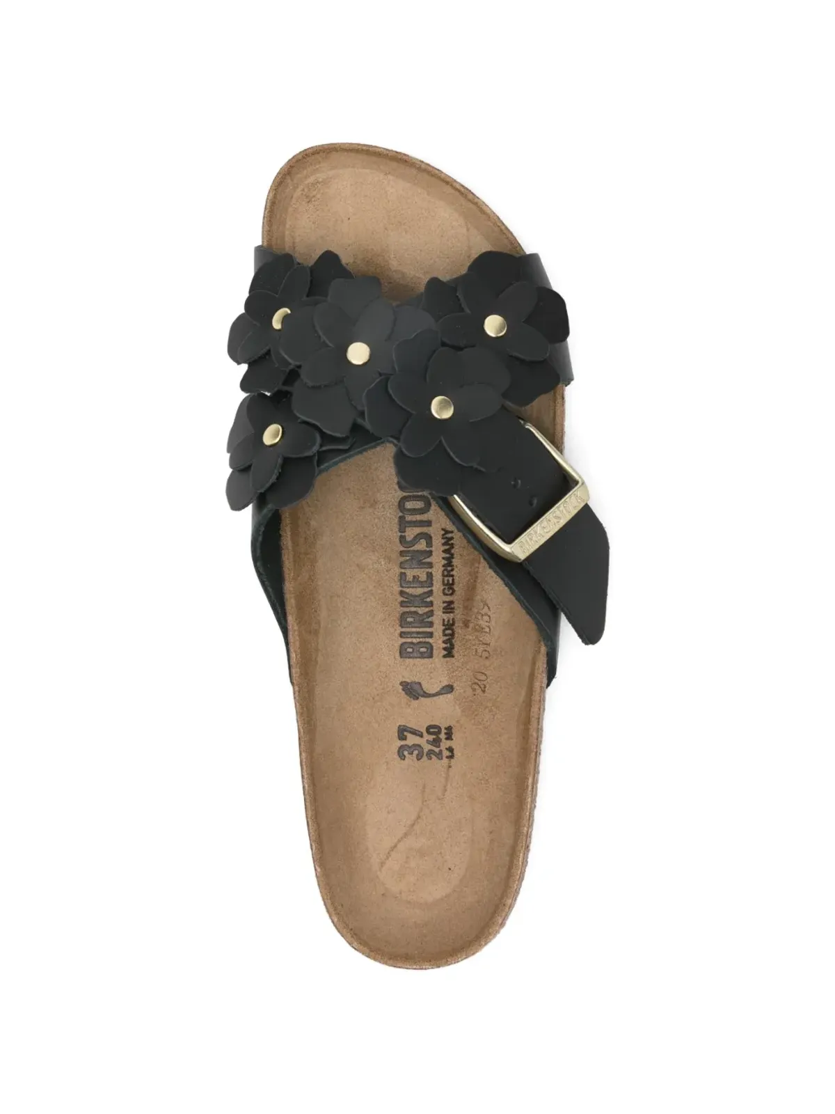 Birkenstock 花柄アップリケ シエナ サンダル - 画像4