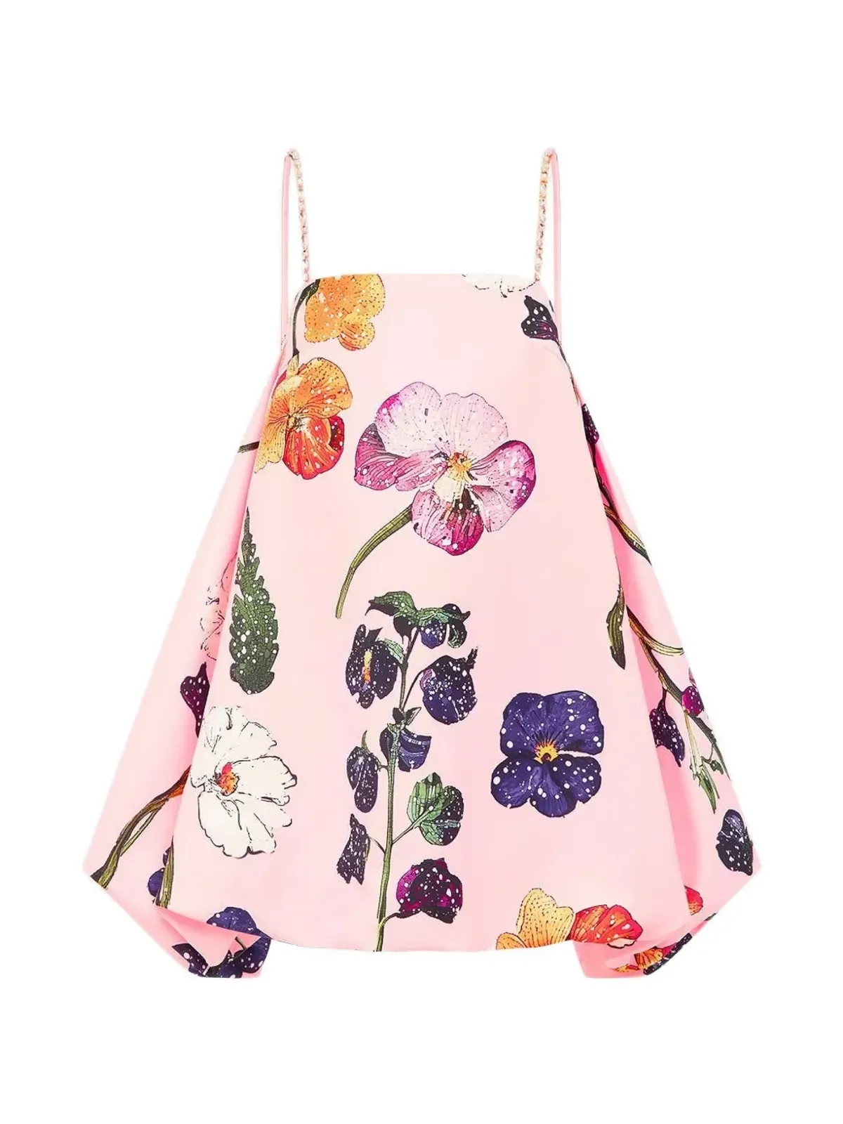 Leo Lin Patsy embellished puff mini dress - Pink - 画像1