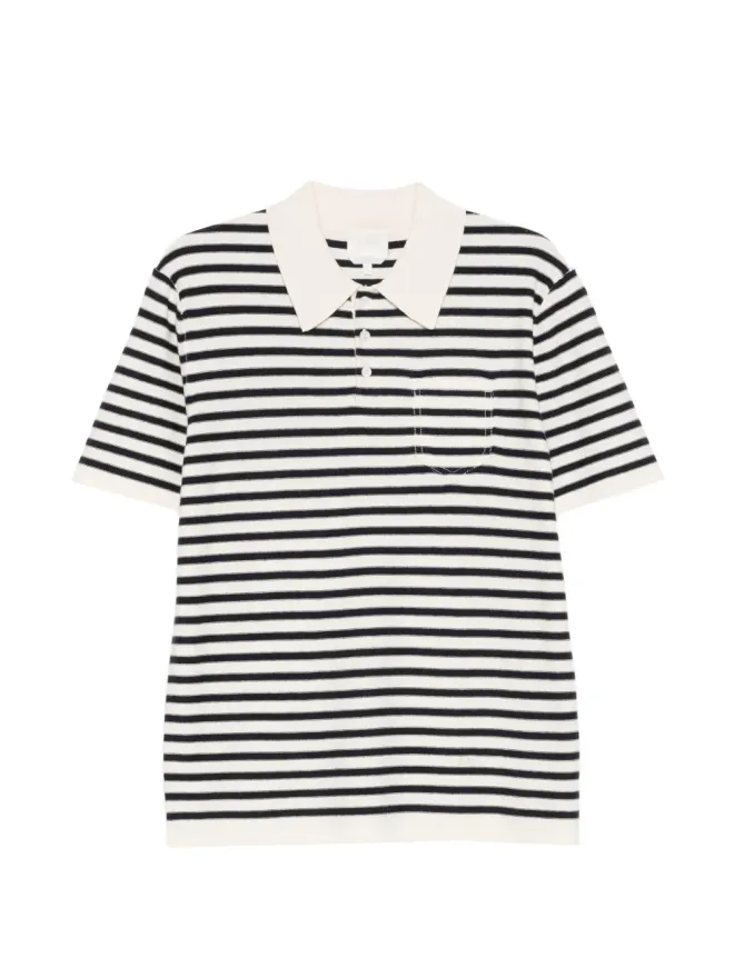 A.P.C. A.P.C. ストライプポケットポロシャツの商品画像