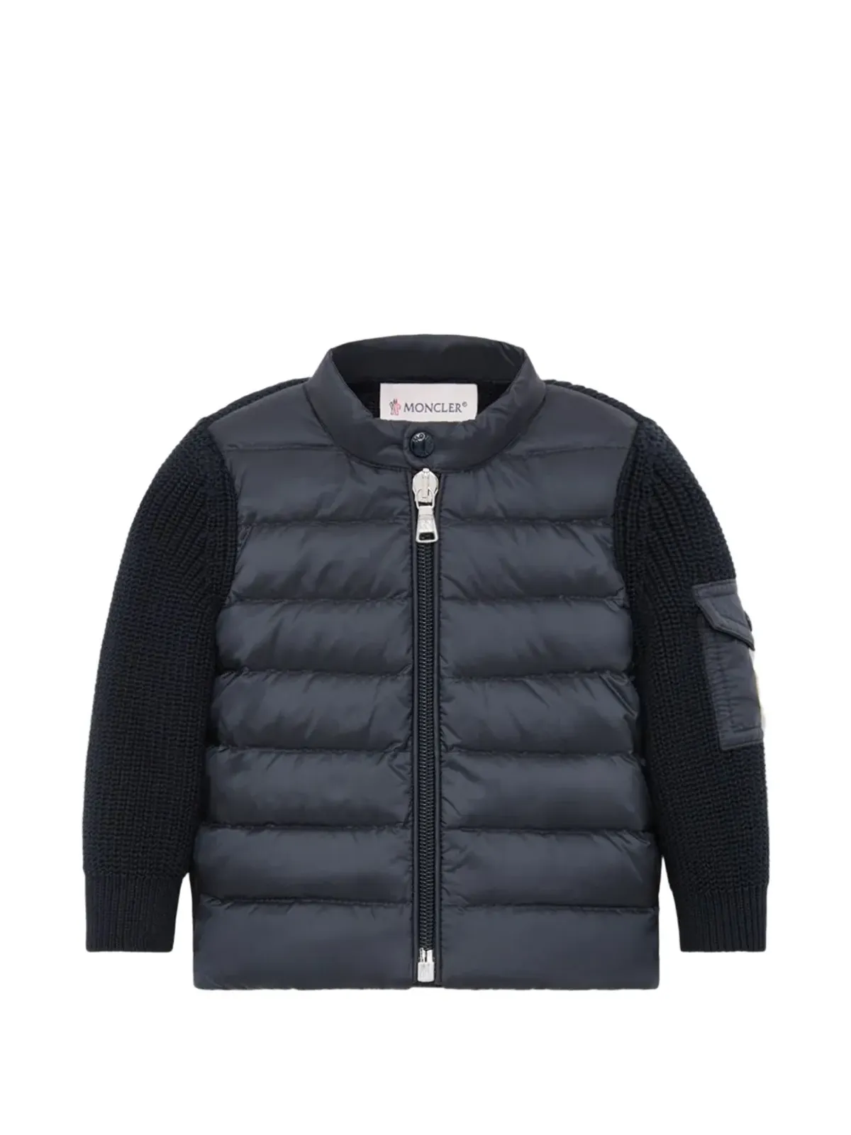 Moncler Enfant パディッドパネル カーディガン - 画像1