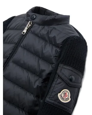 Moncler Enfant パディッドパネル カーディガン - サムネイル3
