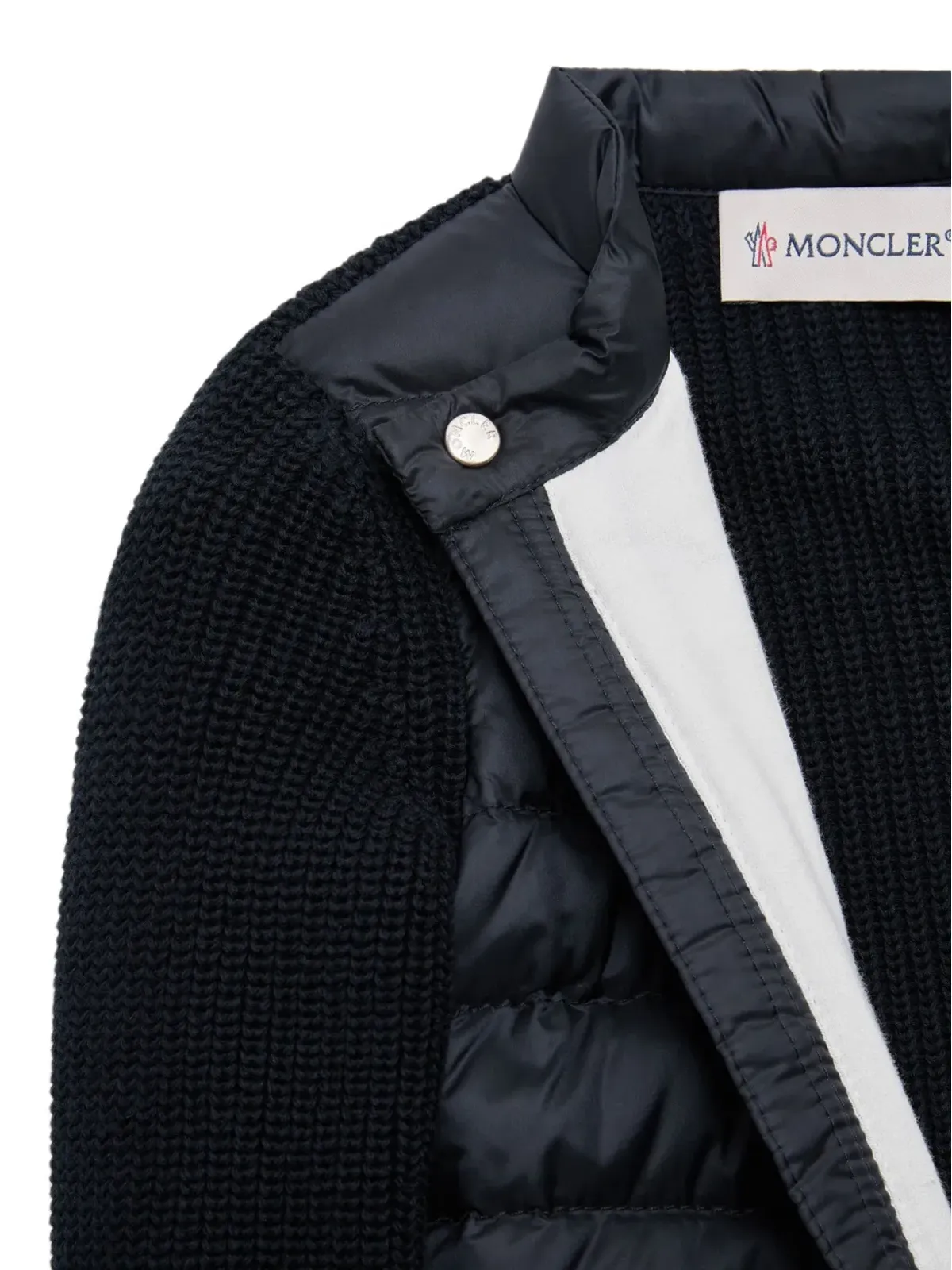 Moncler Enfant パディッドパネル カーディガン - 画像4