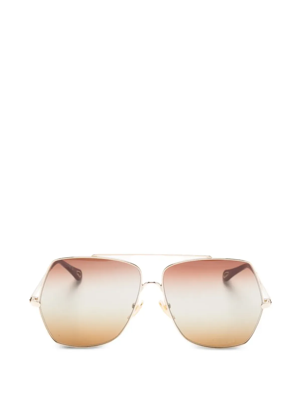 Chloé Eyewear 幾何学形状サングラス - 画像1
