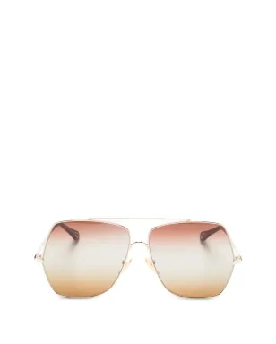 Chloé Eyewear 幾何学形状サングラス - サムネイル1