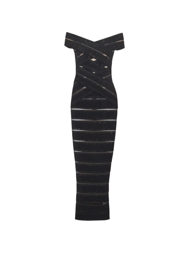 BALMAIN Balmain ボディコン ミディドレスの商品画像