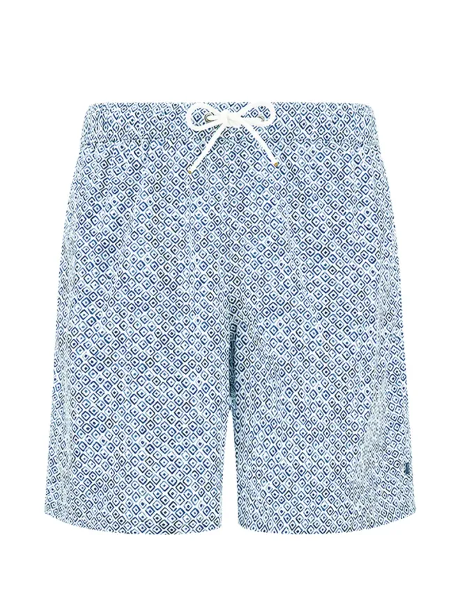 Paul & Shark Paul & Shark ジオメトリック水彩風プリント スイムショーツの商品画像
