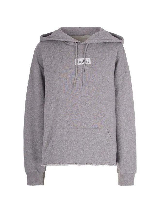 MM6 Maison Margiela MM6 Maison Margiela Numbersパッチ フーディーの商品画像