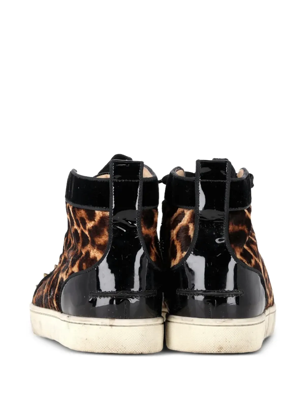 Christian Louboutin Pre-Owned Lou Spike Orlato ハイトップスニーカー - 画像2