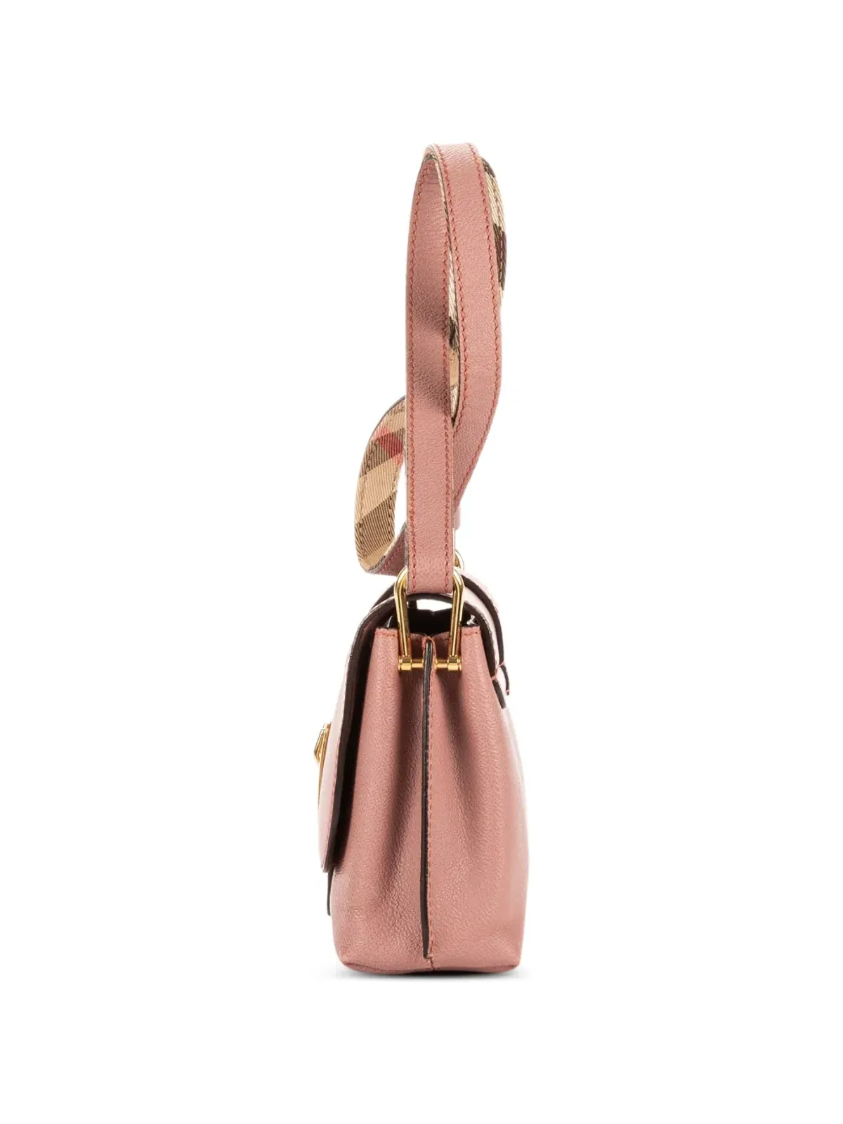 Burberry Pre-Owned バックルディテールショルダーバッグ - 画像4