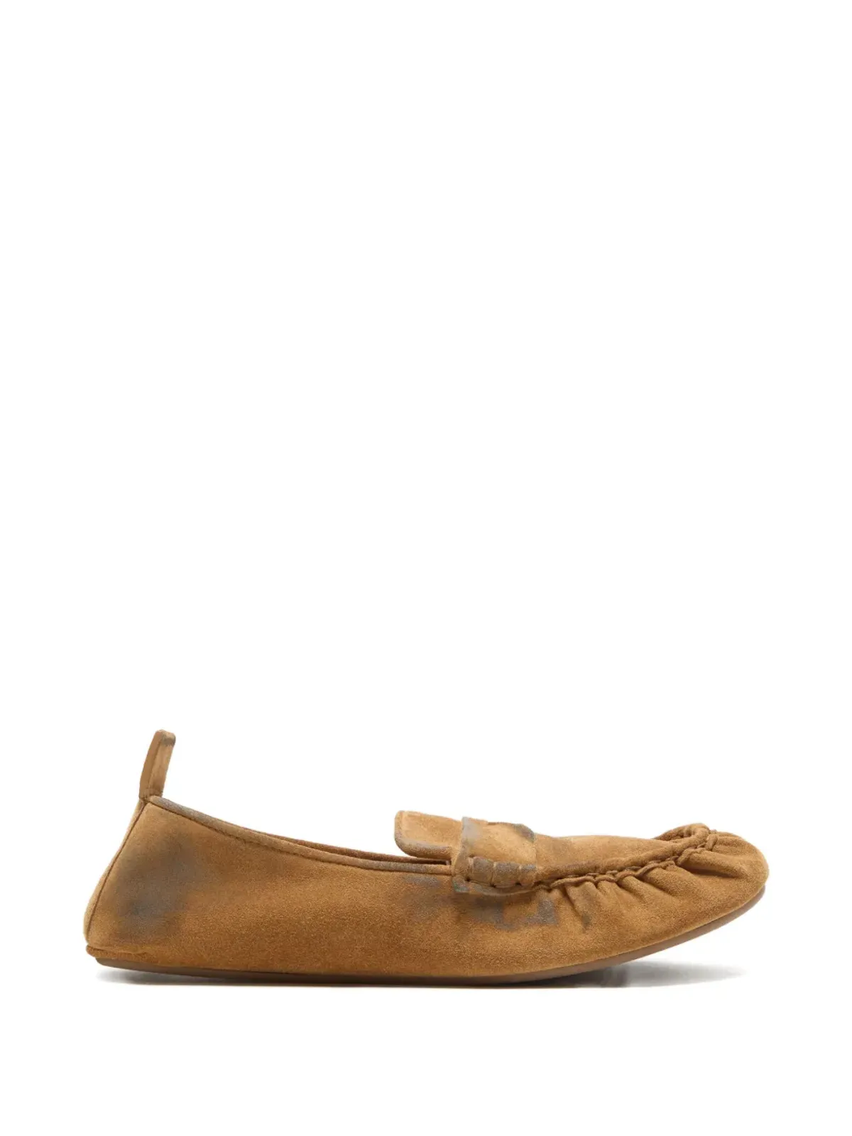 Acne Studios コントラストパネルドローファー - 画像1