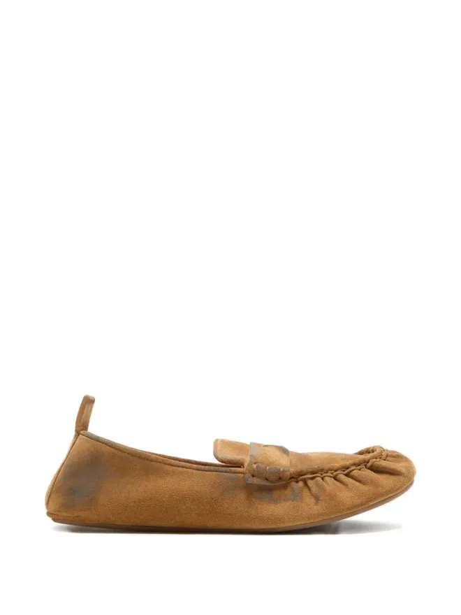 Acne Studios Acne Studios コントラストパネルドローファーの商品画像