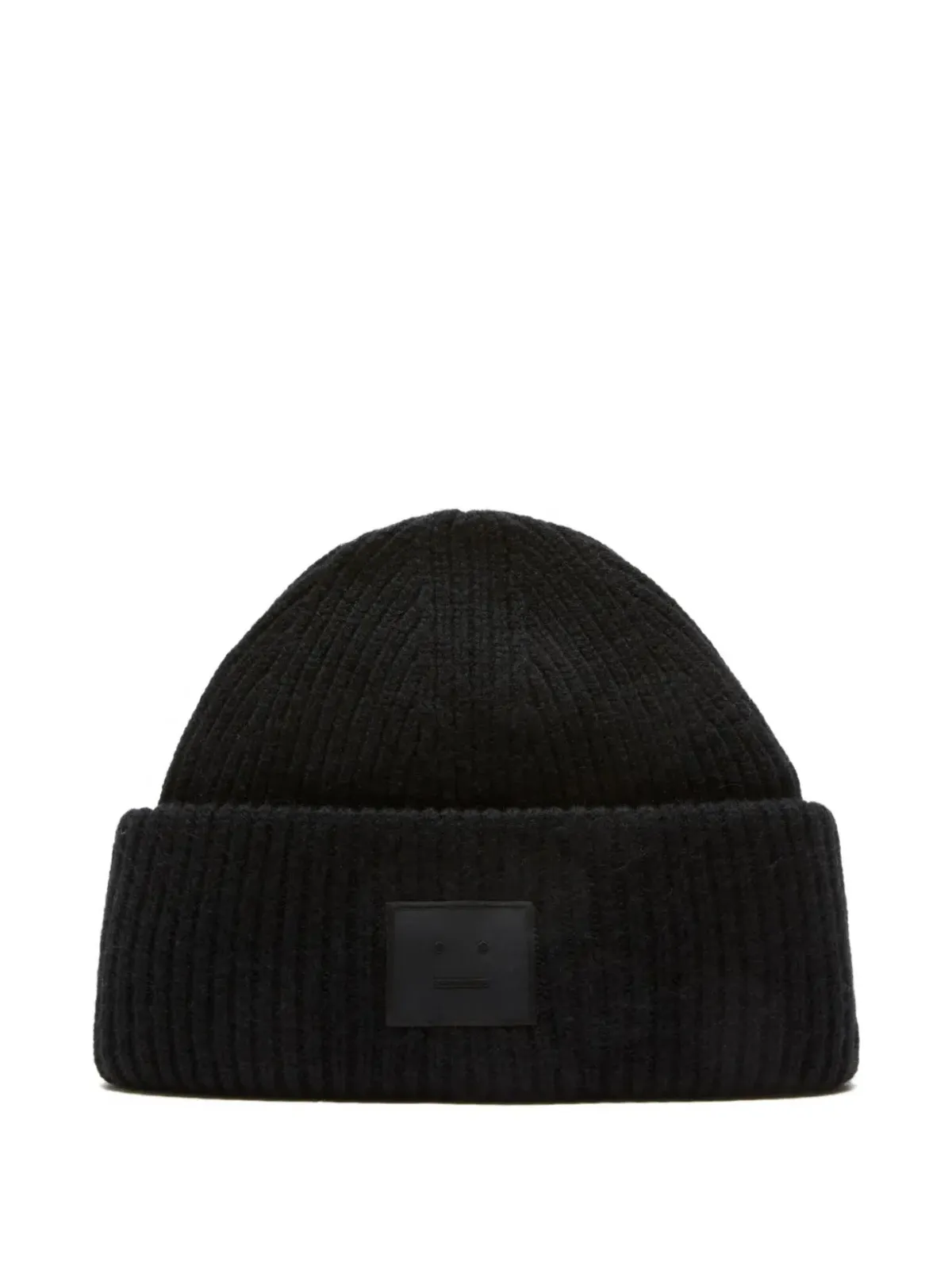 Acne Studios スクエアパッチニット帽 - 画像1