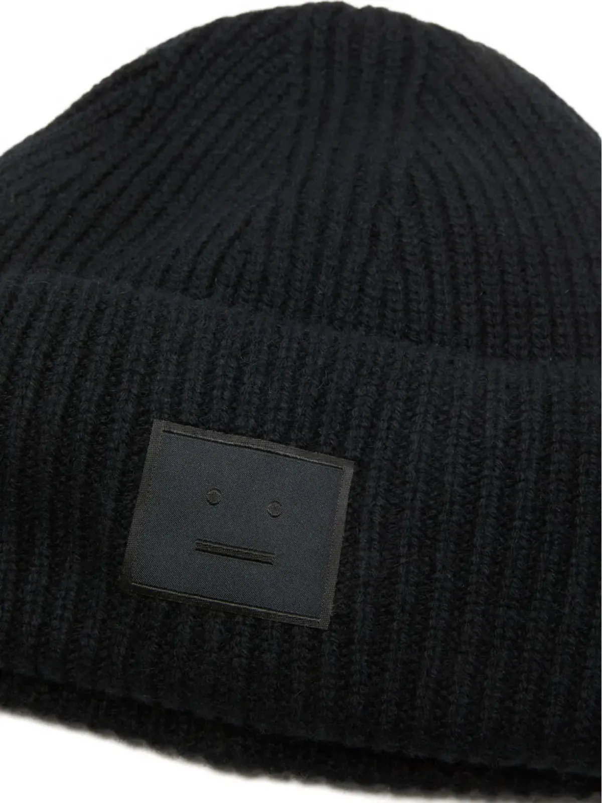 Acne Studios スクエアパッチニット帽 - 画像2